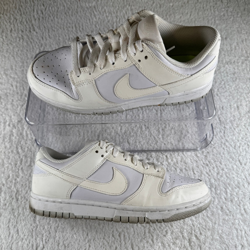 Nike Dunk Low Next Nature White Sail Coconut Milk White Sneaker Women's Size 6.5